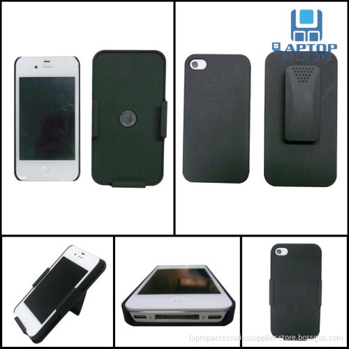 Black 100% Brand New Iphone4 / 4s Protect Case Silica Gel Case